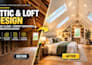 design attic conversion and loft conversion floor plans and renovation drawings